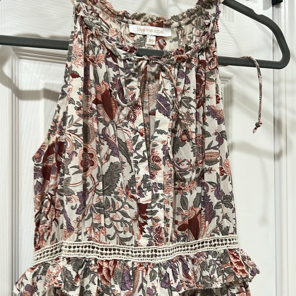 LOVE The Label tiered full skirted maxi dress.  Stunning!! XS - EUC. - Picture 2 of 5